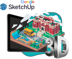 Google SketchUp - Школа программирования для детей, компьютерные курсы для школьников, начинающих и подростков - KIBERone г. საბურთალო