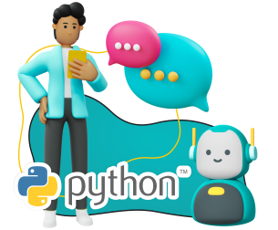 Python ჭკვიანი ჩეთ-ბოტი - Школа программирования для детей, компьютерные курсы для школьников, начинающих и подростков - KIBERone г. საბურთალო
